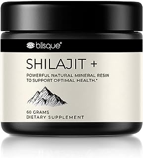 Sponsored Ad - Blisque – Pure Himalayan Organic Shilajit Resin Supplement | Authentic and Natural | Golden Grade A | Conta...